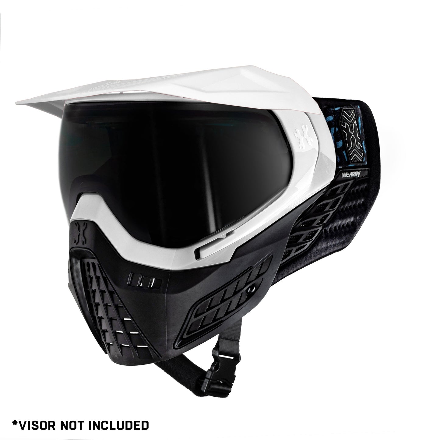 KLR Goggle Blackout White (White/Black)