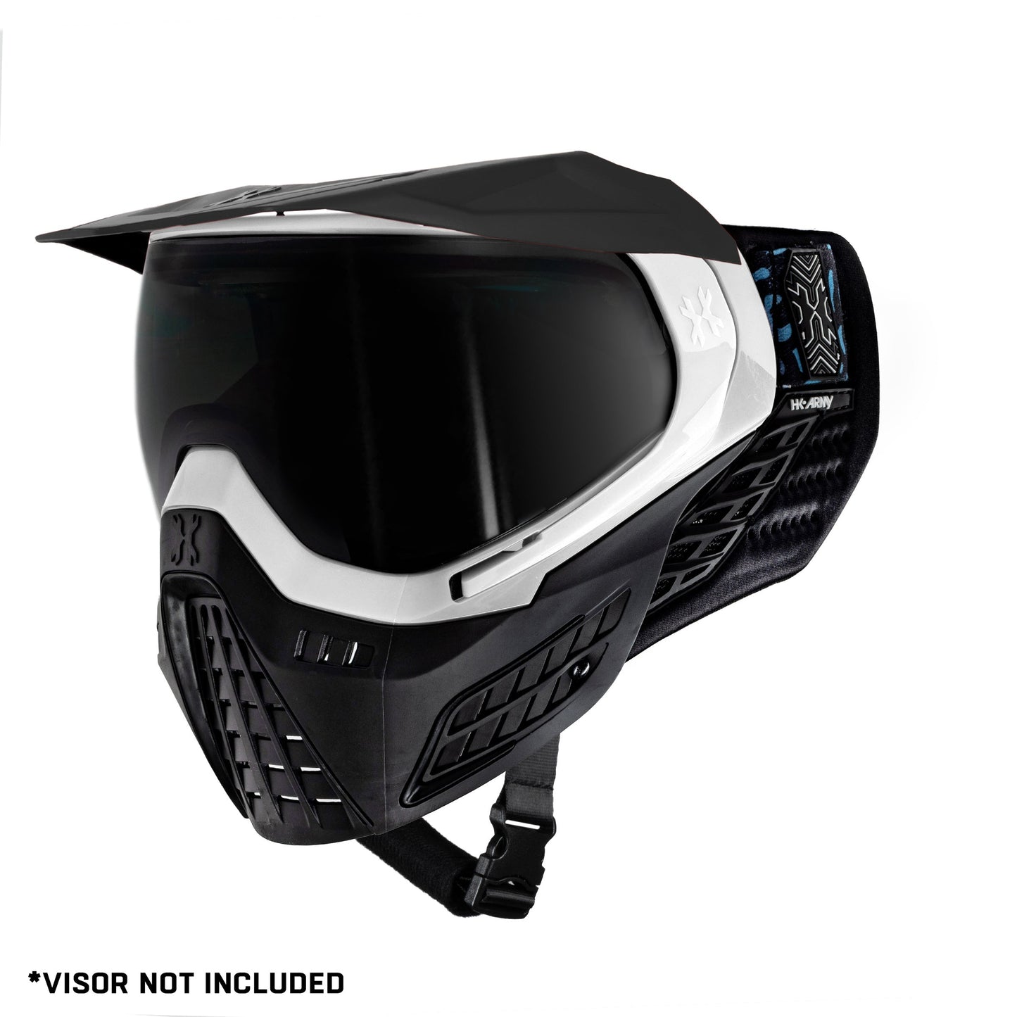 KLR Goggle Blackout White (White/Black)